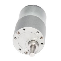 Dia 37mm Gear Motor DC 12V 14 30 40 50 90RPM for Output Shaft 6mm For DIY Hobby