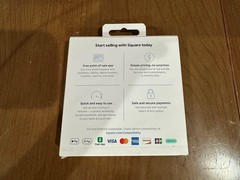NEW Square Reader for Contactless and Chip Cards, 2nd Generation, White