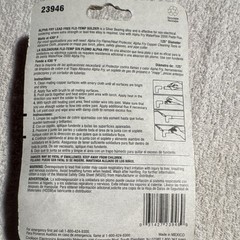 Alpha Fry Lead Free Plumbing Repair Solder Wire .125″ 1/2 lb 23946