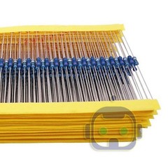 100PCS 1/4W 0.25Watt Metal Film Resistor ±1% (1Ω to 9.1MΩ Ohm Resistance) USA