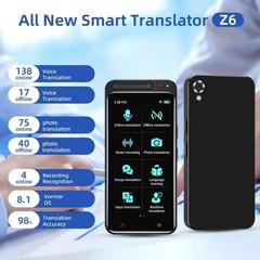 Portable Language Translator Device 138 Languages 4.1″ Touch Real Time Offline