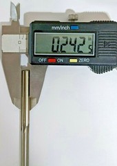 .243 x 1.5 CHUCKING REAMER [OAL:6] HSS 6F BUTTERFIELD [1/4-.007] (QTY:1) USA NOS