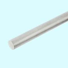 Solid Aluminum Round Rod 3/8″ x 6 Ft Bar Stock Alloy 6061 Unpolished Finish NEW