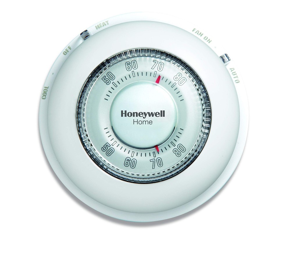 Honeywell Home Ct87N1001 The Round Non-Programmable Manual Thermostat Large