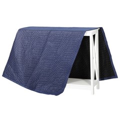 12 Moving Packing Blankets 80″x72″ (35 lb/dz) Shipping Furniture Pads Dark Blue