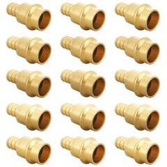 15 Pack 1/2 Press x 1/2 Pex Adapter Crimp Fittings,Copper Propress To Pex Ada…