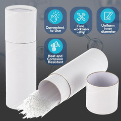 1000 Pcs Glass Capillary Tube 100mm Melting Point Tube Both Ends Open Glass Pipe