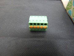 PHOENIX FK-MCP1,5/5-ST-3,81 1851070 TERMINAL BLOCK, PLUGGABLE, 5POS, 16AWG