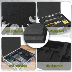 8 PCS 12×12 inch Polyethylene Foam Pads for Packing, High Density Inserts