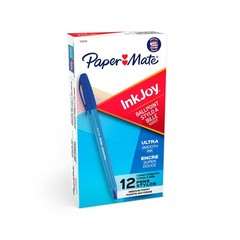Paper Mate InkJoy 100ST Ballpoint Pens, (1.0mm ) 12 Count (Pack of 1), Blue