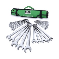SK Combination Wrench Set, Metric 6 to 32mm, 22-Piece, SuperKrome Finish, Pre…
