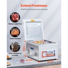 Commercial Vacuum Sealer Machine Chamber Food Saver Bag Packing Sealing 110V