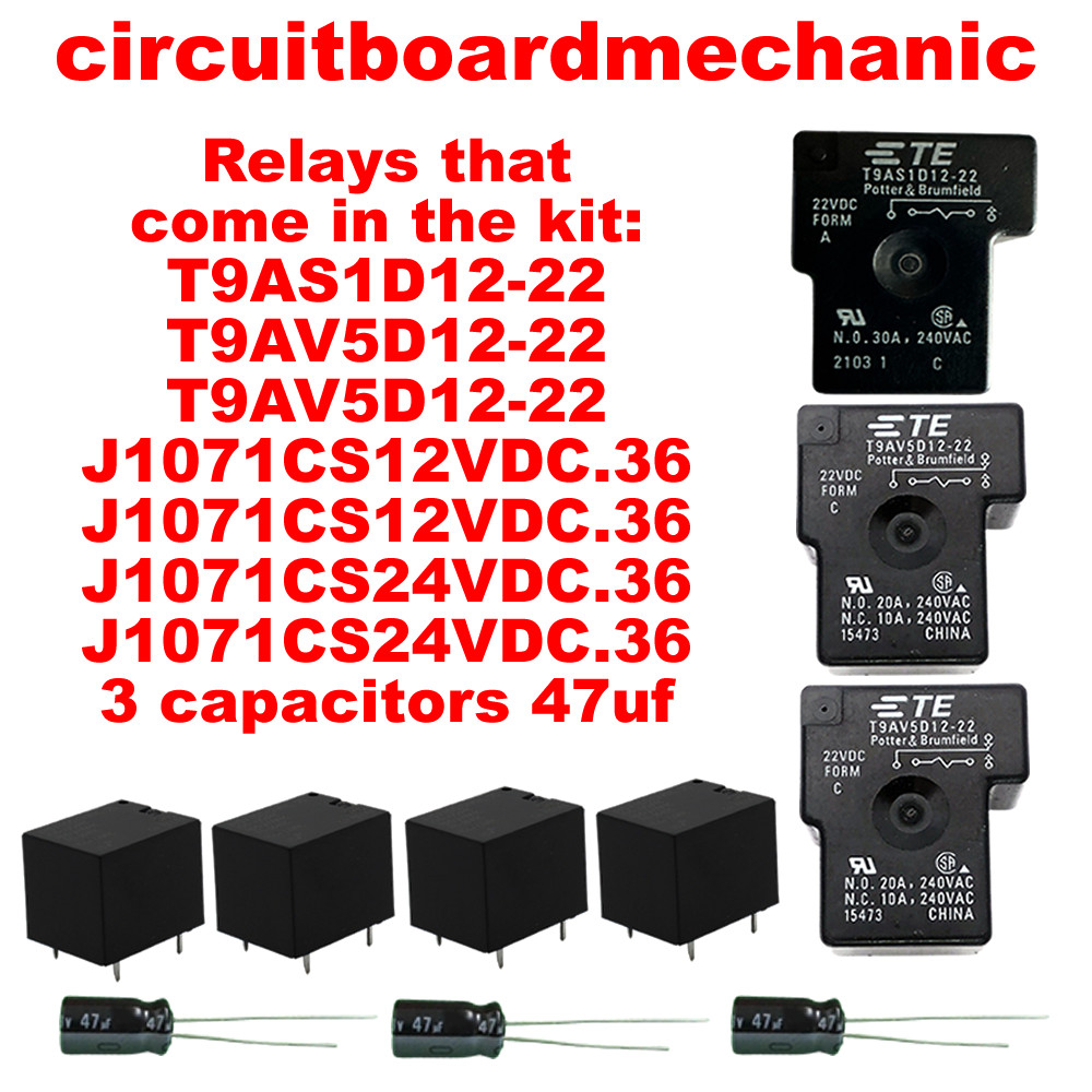 Repair Kit 62-24084-01 / 62-24084-02 Rheem Ruud Furnace Control Board Repair Kit