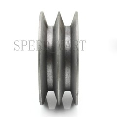 A Type Belt Pulley Double V Groove Bore 19-28mm OD 120mm for Power Motor Engine