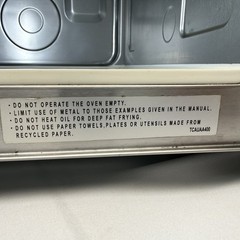 Sharp R-21LC Commercial Microwave Oven 1000W Medium Duty Stainless Steel Dial