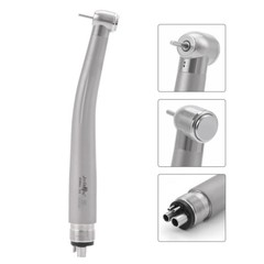 Dental High & Low Speed Handpiece Air Turbine kit Push Button Air Motor 4 Holes