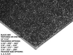 ABS Plastic Sheet-3/16″ thick-Black-8″ x 12″-Vacuum Forming Hobby