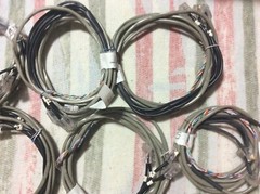 AT&T 12 telephone breakout 4pair cables 105335061 RJ11 to raw ended 5 to 10 foot