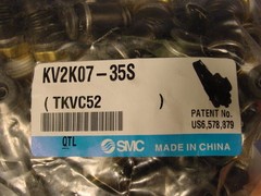 Lot of 5 SMC KV2K07-35S 45° Male Elbow Tube 1/4″ Thread-Tube Size 1/4-18 NPT