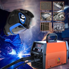 HITBOX 3 in 1 MIG Welder Flux-Core Wire 110V/220V MMA/ TIG/ MIG/ Welding Machine