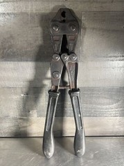 National Telephone Supply Co. Nicropress 51 plum Oval Manual Swaging Tool. ID10