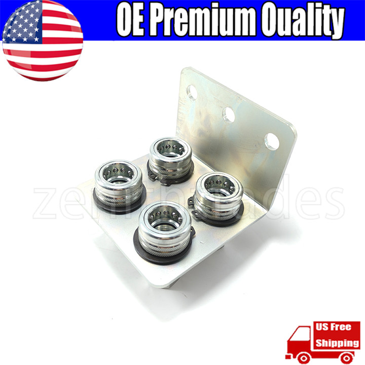 1/2” NPT Hydraulic Quick Release Coupling Break Away Mounting Bracket TL39B-4