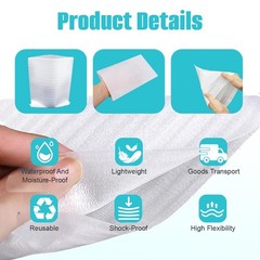 Foam Pouches Wrap Cushion Sheets 6 x 7.8 Inch for Packing, Storage or Shippin…