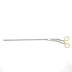 Jarit 600-266 Romeo Up Curved Self-Righting Laparoscopic Needle Holder 5mm