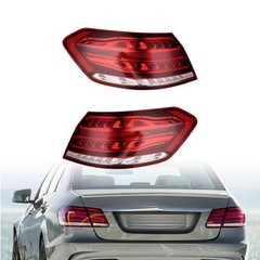 Pair LED Clear Red Lens Tail Lights IP67 MB2804112 14-16 Mercedes W212 E Class