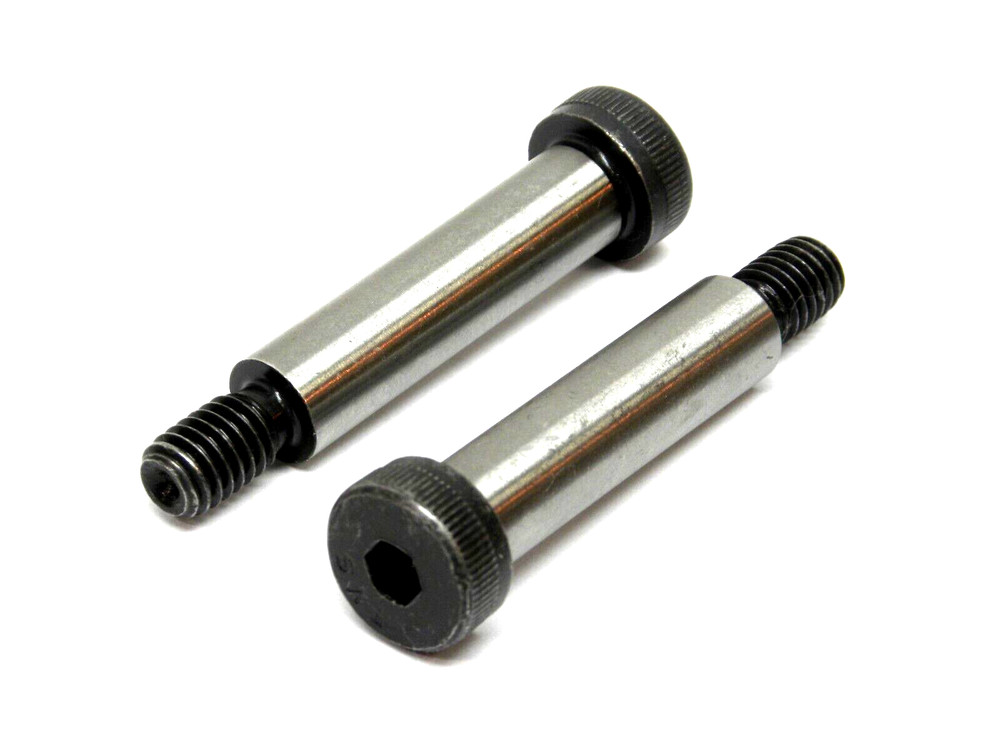 (TWO) 1/2 x 2″ L SHOULDER BOLT 3/8-16 THREAD 3/4″ HEAD HR