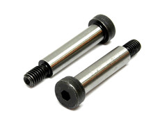 (TWO) 1/2 x 2″ L SHOULDER BOLT 3/8-16 THREAD 3/4″ HEAD HR