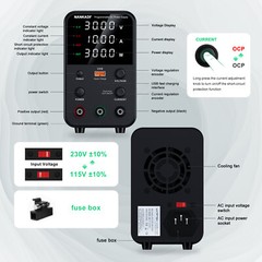 WPS3010 DC Adjustable 0-30/60/120/160V 0-3/5/10A Lab Variable Power Supply
