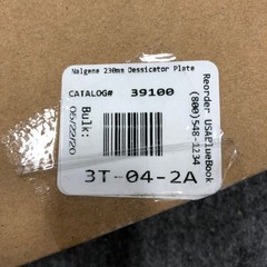 THERMO SCIENTIFIC 5312-0230 Nalgene 230mm Ceramic Metal Desiccator Plate