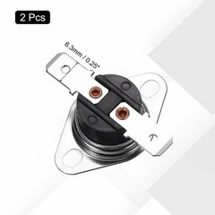2pc Normally open KSD301 30°C 86°F Degrees Celsius Temperature Switch Thermostat