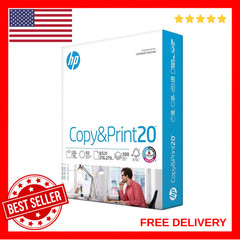 HP Printer Paper | 8.5 x 11 Paper | Copy &Print 20 lb | 1 Ream Case – 500 Sheets