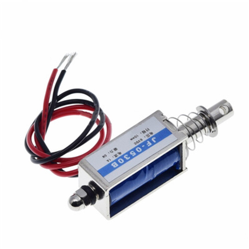 JF-0530B DC 6V 12V 24V Push&Pull type Open Frame Electromagnet keepping Force