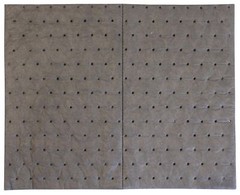 Oil-Dri L91003 15″ W x 19″ L Universal Light Weight Perforated Pad 200 Mats/Box