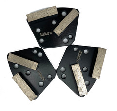 18Pk Trapezoidal Grinding Disc for Concrete Floor Grinder Medium Bond 30/40 Grit