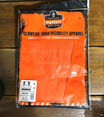Ergodyne GloWear Safety Vest L/XL 8248Z High Visible Sleeveless ANSI Class R2