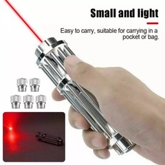 5mW Red Laser Pointer Adjustable Visible Beam Dot Light + 5 Caps