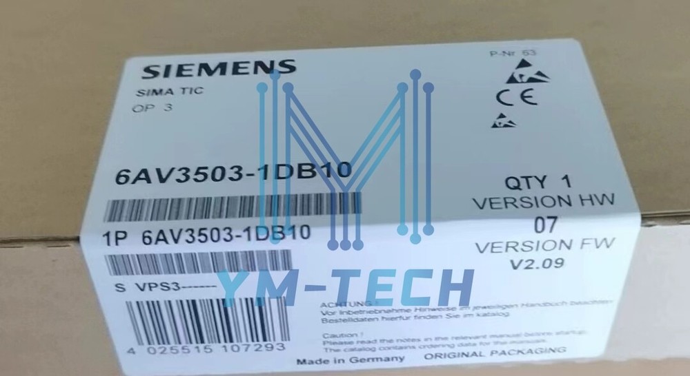 Siemens Simatic OP3 6AV3503-1DB10 6AV3 503-1DB10 New