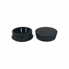 1 1/4″ Hole Nylon Locking Panel Plugs White Dome Cover 1 3/8″ Top Width