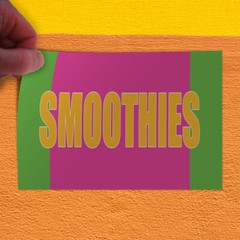 Decal Stickers Smoothies Food Fair Promotion Business Vinyl Store Sign Label