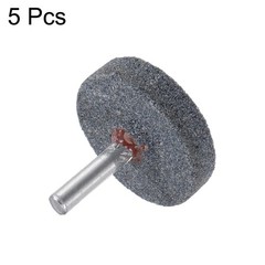 5pcs Mounted Grinding Stone 1/4″ Shank 1.5-inch Dia Corundum Grinding Wheel
