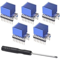 TMC2208 V1.2 Stepper Driver – 5 Pack – Potentiometer Adjustable On-Top
