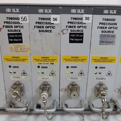 ILX Lightwave 7900B System with 8x 79800D Precision Fiber Optic Source Modules