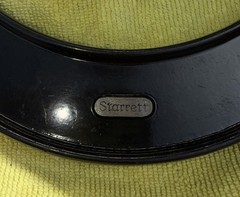 L S STARRETT Co., ATHOL Mass. USA 5 IN. No. 436 6 IN. Outside Micrometer