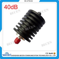 30W SMA 40dB Attenuator Plug male to Jack female 30 Watt DC-3Ghz rf Attenuator