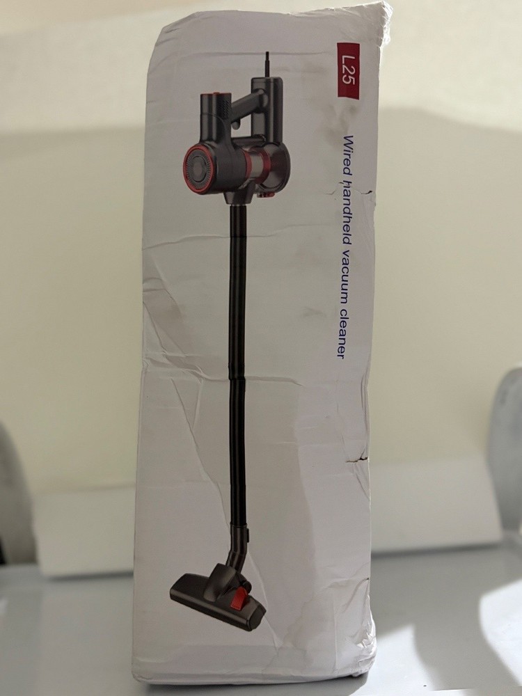 Vaconly L25 Wired Handheld Vacuum Cleaner Corded Stick Black Grey