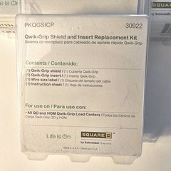 Quick-Grip Shield and Insert Replacement Kit Set of 3 Square D PKQGSICP 30922